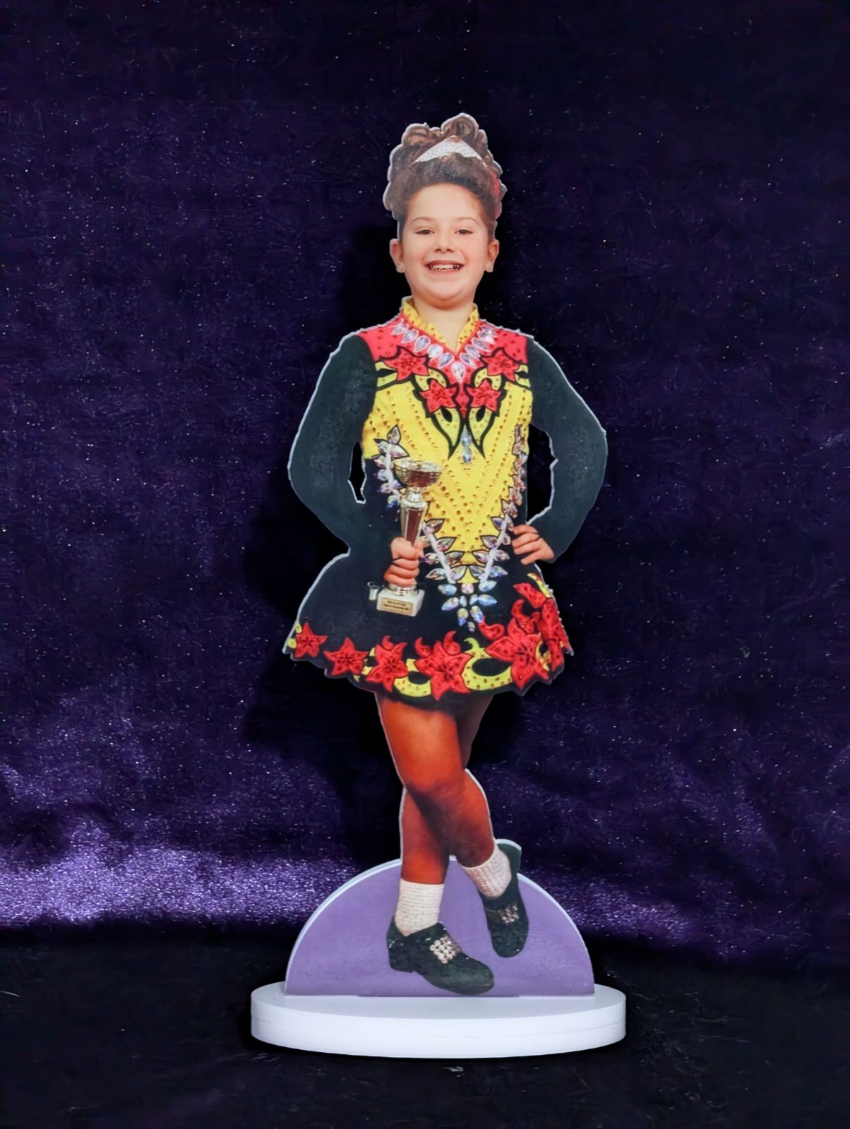 3D printed photograph display